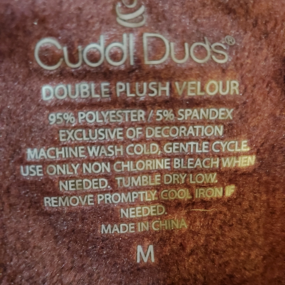 Cuddl Dud Plush Velour Legging - Picture 3 of 3